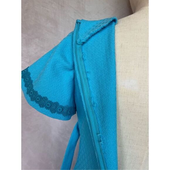 Vintage Mod 1960s Maxi Dress - Picture 6 of 7